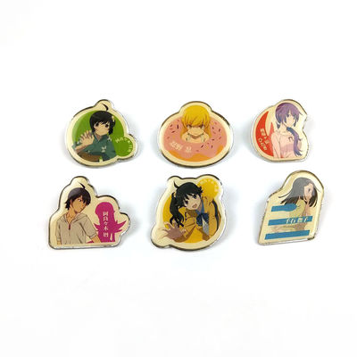satın al Yüksek Standartlar Offset Baskılı Karikatür Lapel Pins ODM / OEM Event için Çevrimiçi üretim
