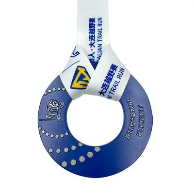 satın al Özel Toroidal Medal Trail Run Çekilmiş Ödül Çevrimiçi üretim