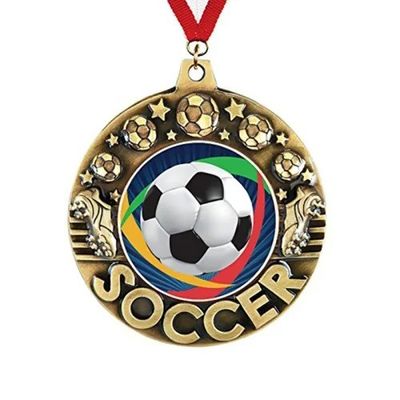 satın al Büyük Alışverişler İçin Özel Yapılandırılmış Çekme Stock Futbol Ödülü Madalyaları Çevrimiçi üretim