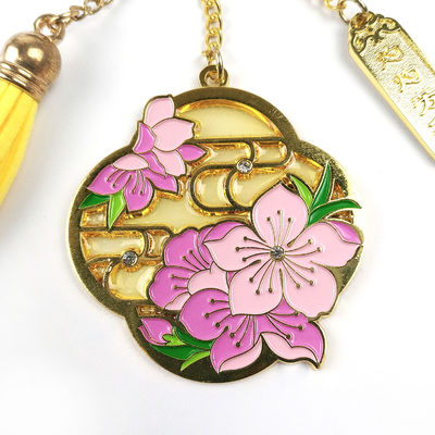 satın al Antik Altın Enamel Anahtar Zinciri B2B için Özel Güvenli Anahtar Tutma İşlevselliği Çevrimiçi üretim