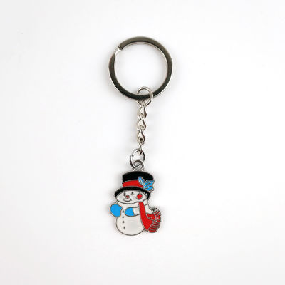 satın al Noel Temalı Yumuşak Enamel Anahtar Zinciri Tatil Sezonu için Bayram Aksesuarları Çevrimiçi üretim