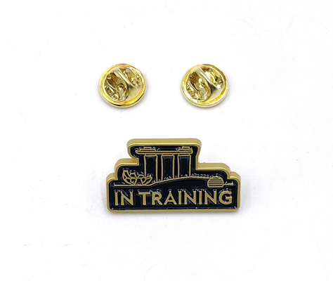 satın al Çift Kelebek Kapaklı Siyah Enamel Rozeti Eşsiz Plastik Kutusuyla Lapel Pin Koleksiyonuna Mükemmel Ek Çevrimiçi üretim