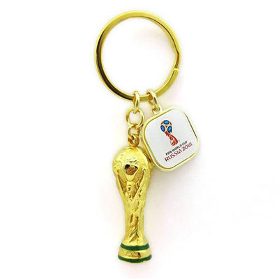 satın al Miniature Russia World Cup Trophy Keychain Soccer Race Keyring Design Çevrimiçi üretim
