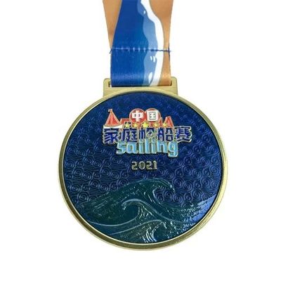 Elektroplating Custom Sailing Medal Design Solution, Deniz Elementilerinden İlham Alıyor
